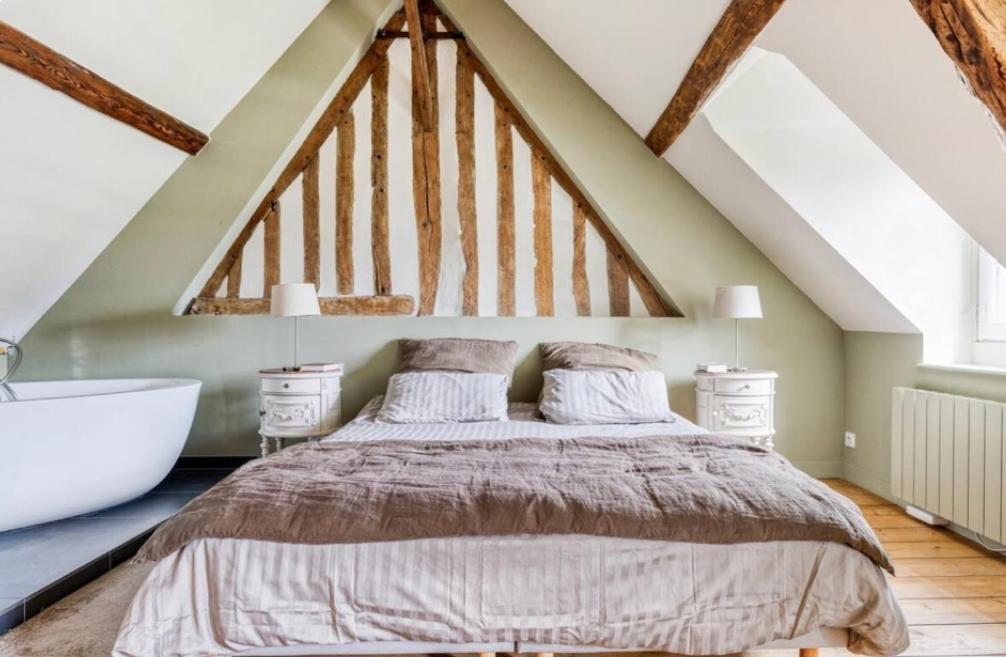 Maison De Charme Beaumont, Proche Deauville Eksteriør billede